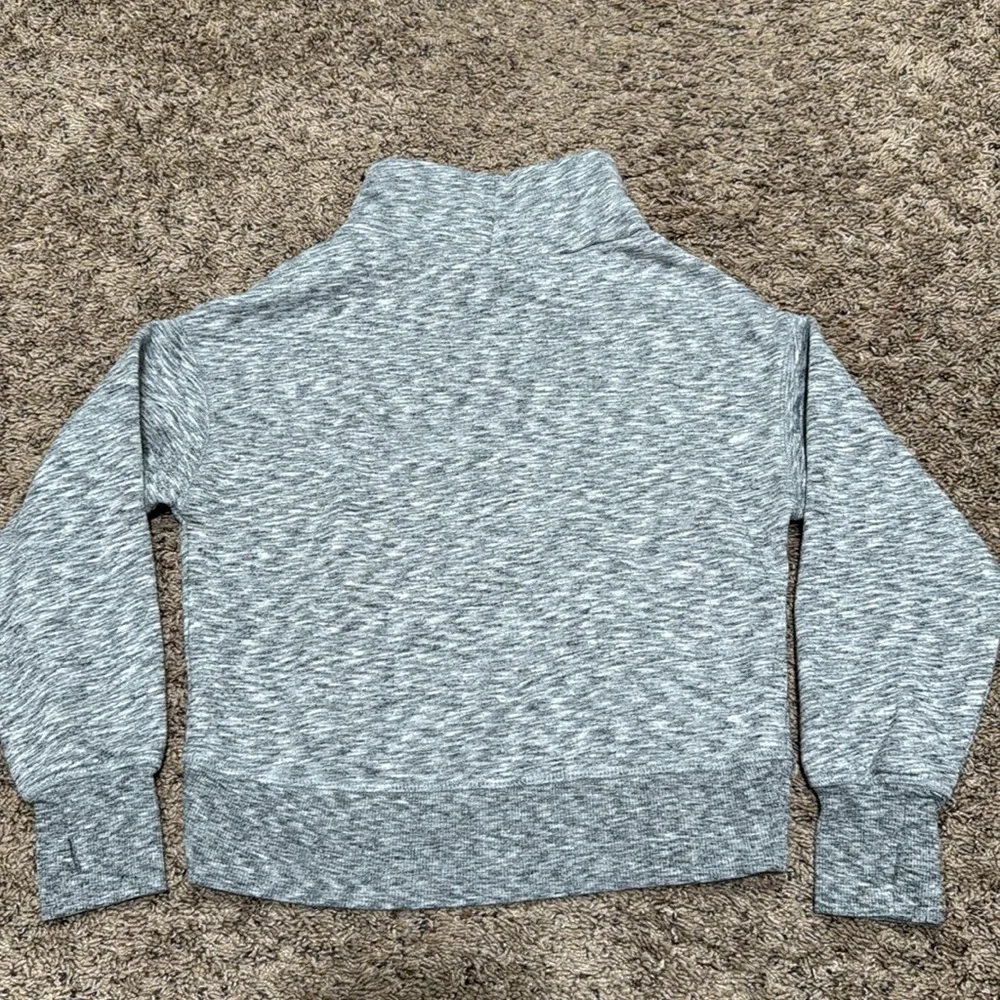 Justice Girl Gray Warm Sweatshirt Size 8